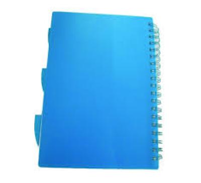 A5 Office Point Subject Notebook Blue